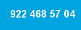 922 468 57 04 922 468 57 04